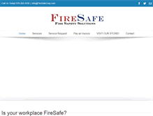 Tablet Screenshot of firesafecorp.com
